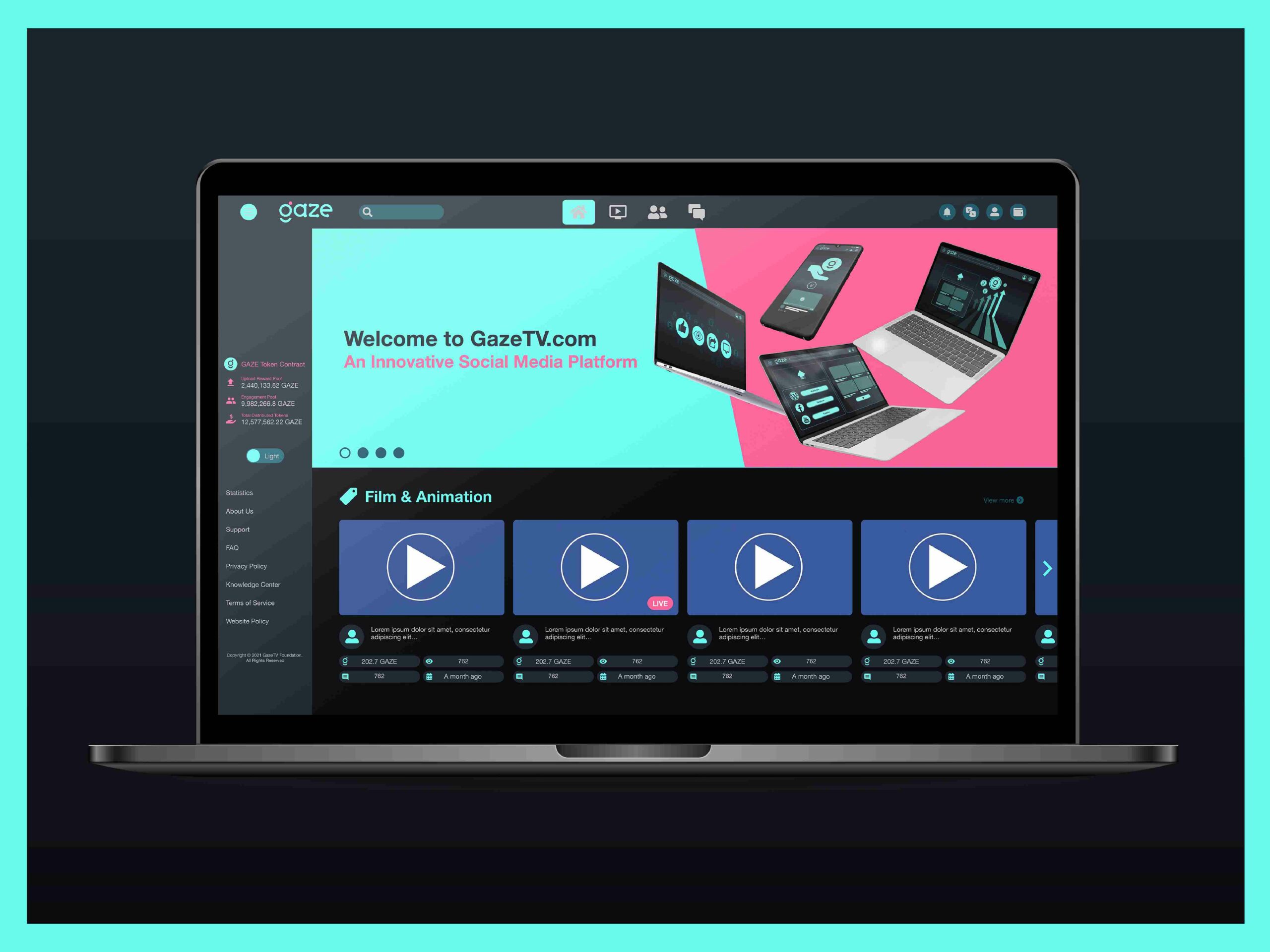 GazeTV: responsabiliser le public avec une plate-forme de divertissement social 1